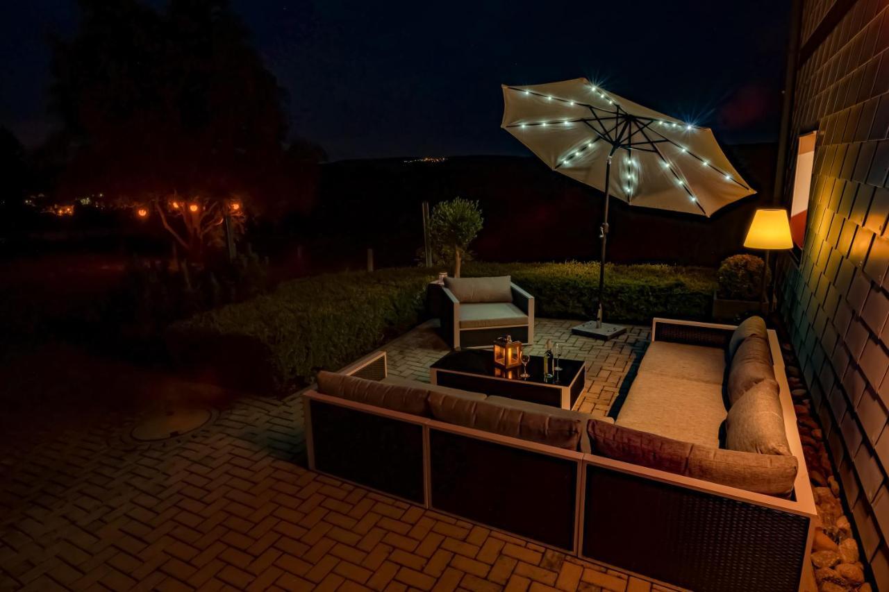 Ferienwohnung Fuchsbau Im Eg Des Ferienhauses Falkenhoehe Oberweißbach Buitenkant foto